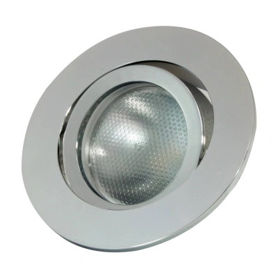 MEGATRON LED kroužek pro zapuštění Decoclic GU10/GU5.3, kulatý, stříbrný