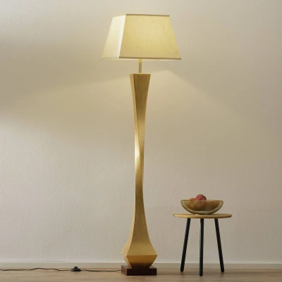 Schuller Valencia Stojací lampa s ušlechtilým designem zlatá