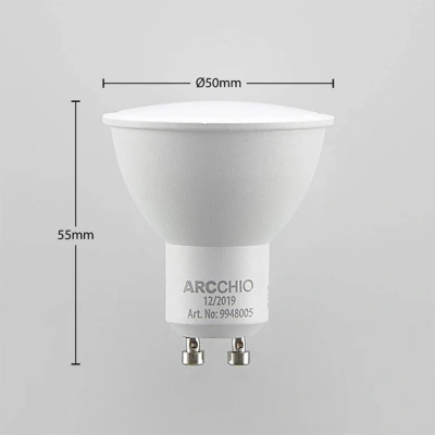 Arcchio LED bodové světlo GU10 7W 3 000K 120°