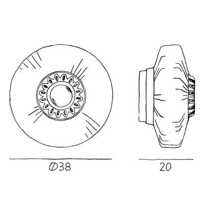 DESIGN BY US Nástěnné svítidlo New Wave Optic XL, růžové, oční koule, zástrčka