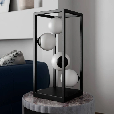 Lindby Lindby Utopia stolní lampa s koulemi ze skla