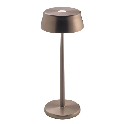 Zafferano Zafferano LED dobíjecí stolní lampa Sister Light měděné barvy CCT